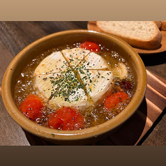 カマンベールチーズのアヒージョ