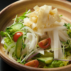 豆腐と水菜のピリ辛！！韓国サラダ