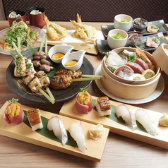 焼鳥と海鮮 裏なんば酒場 芯のコース写真