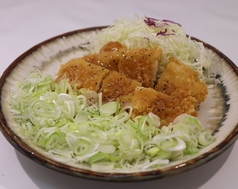 ねぎ塩チキンかつ定食