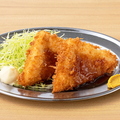 【魚介料理】はんぺんフライ/浅利とねぎの酒蒸し　各