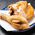 料理メニュー写真&nbsp;四日仕込み一夜干しひな鶏の半身揚げ1/4