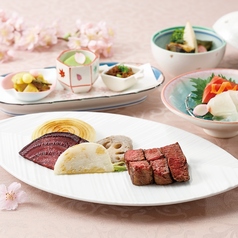 ステーキハウス四季のコース写真