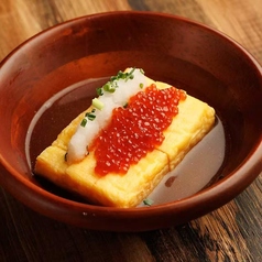 いくらおろし出汁巻き玉子