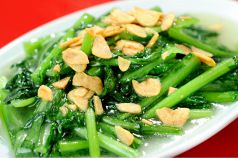青菜の塩炒め