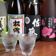 豊富なお酒の種類が自慢！お好きなお酒でお愉しみ下さい