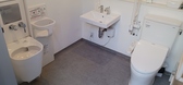 多目的トイレ完備