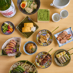 【逸品・〆のこだわり】鶏そぼろや鶏そば、鶏たたき、だし巻き、鶏煮込みなど、逸品や〆にもこだわってますの写真