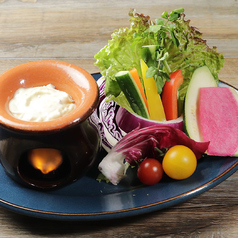 自家製ソースのバーニャカウダ