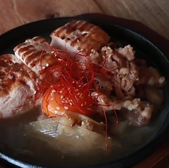 鉄板牛すき豆腐