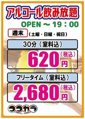 カラオケ ココカラ 那珂川店のコース写真