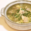 料理メニュー写真 豊味の地鶏スープ小