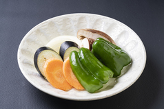焼野菜盛り合わせ