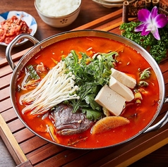 冬にぴったり！韓国風海鮮鍋・ワタリガニ鍋・あんこう鍋・タラ鍋が勢ぞろいの冬限定鍋味わい満載鍋祭り♪の写真