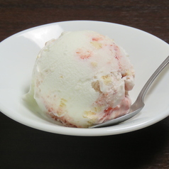 バニラアイス