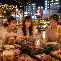 本格BBQを気軽に楽しめる