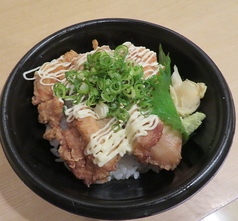 鶏からマヨ丼