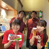 【活気・スピード・笑顔】居心地の良いサービスを提供♪