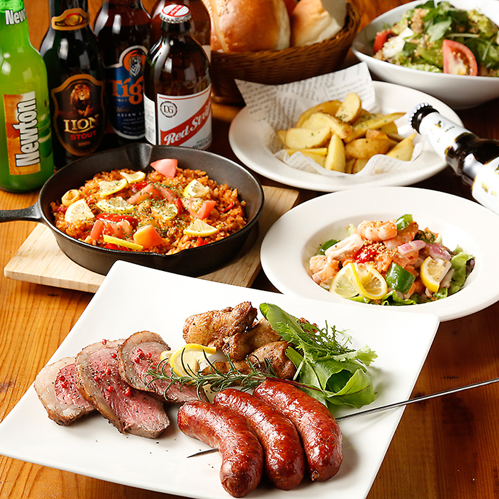 【上野駅1分】シカゴピザやシュラスコなどフォトジェニックな品々