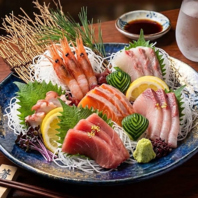 鮮度抜群の活魚をその日その場で捌いてご提供致します！