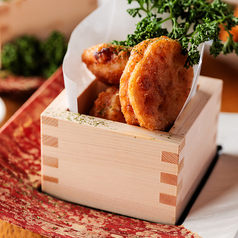 蓮根とつくねのはさみ揚げ