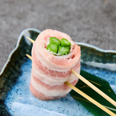アスパラの豚巻き