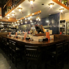 隠れ人気の高いカウンター席