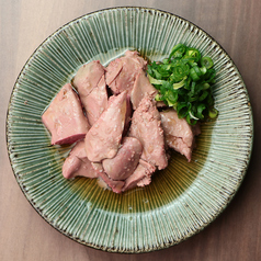 鶏肝低温調理刺し風