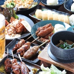 ボリューム満点の宴会コースは飲み放題付きも可能♪お気軽にお伝えください♪