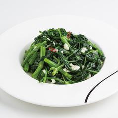 季節の青菜炒め