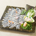 料理メニュー写真&nbsp;本カワハギの姿造り