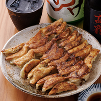 久留米名物！店主自慢の手作り餃子◎