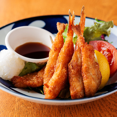 ふぐの唐揚げ　おろしポン酢で