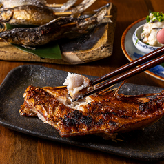 炉端焼で愉しむ「特選干物」