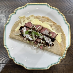特製ガレット 合鴨のロースト 北京ダック風