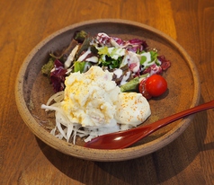 ミルクポテトとグリーンサラダ