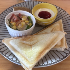 ホットサンドモーニング
