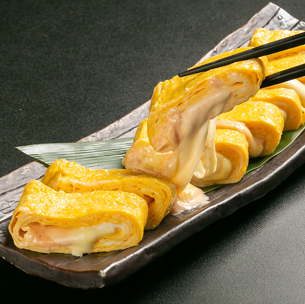 BBといえば出し巻き玉子！！特に明太チーズ出し巻きは絶品★