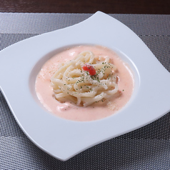 濃厚明太クリームうどん