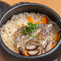 鯛の釜炊き御飯