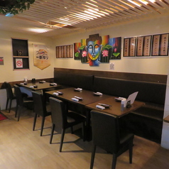 おしゃれなデザイナーズ空間が広がっています。店舗貸切は40名様～着席50名様でご対応可能。ゆったり落ち着いて過ごせるので、大人数のお集まりにぴったり。貸切のご予約も承っておりますのでお気軽にご相談ください！