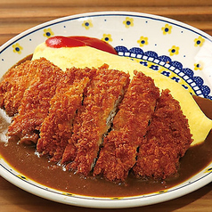 カツカレーオムライス