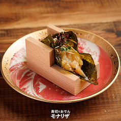 甘海老の桜海老のっけ