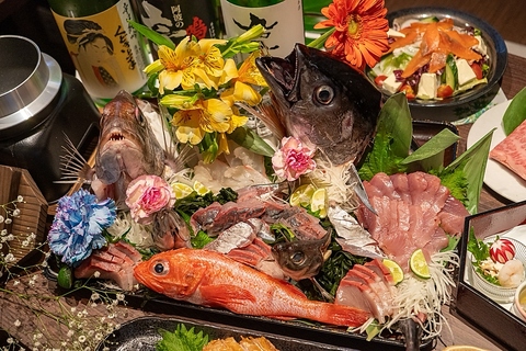 煮つけ・焼き・握りといった多彩な鯛料理が皆さまをお待ちしております◎
