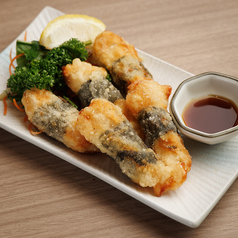鶏の梅しそ巻き
