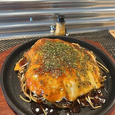 お好み焼きそば入り