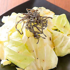 塩昆布キャベツ