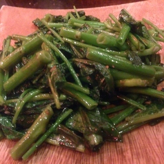 季節の青菜炒め