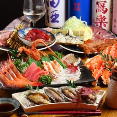 海鮮 餃子 釜飯 じゃのめのコース写真