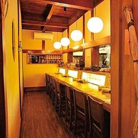 お一人様からご宴会まで◎落ち着いた大人の空間